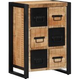 vidaXL Bivak 50x35x70 cm Masivni neobdelan les Mango | Shoptok.si