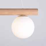  Visilica na sajli WOODSTOCK 2xE27/15W/230V drvo/krem | Eponuda.com