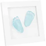 Crystal Memories DeLuxe 3D Frame Handprint & Footprint set za bebine otiske 1 kom