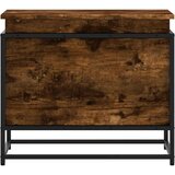 vidaXL Kutija za pohranu s poklopcem dimljeni hrast 60x40x51,5 cm | shoptok.hr