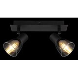 Globo 54307-2 - Zidno reflektorsko svetlo CLAUDE 2xE14/40W/230V crno | Eponuda.com