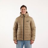 Puma Muška jakna Ess Hooded Padded Jacket M, Bež | Eponuda.com