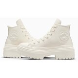Converse Škornji Chuck Taylor All Star Lugged Heel Leather Platform A10370C Bela | Shoptok.si