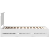  Konstrukcija postelje Bela 90 x 200 cm Inženirsko leseno, (5000121470) | Shoptok.si
