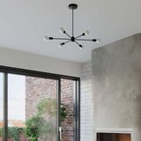  Sollux SL.1021 - Luster na stalku LANGO 3xE27/60W/230V crna | Eponuda.com