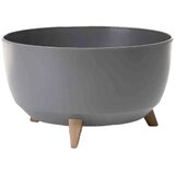 Siena Garden LA882-82 M82581 posuda za biljke plastika antracitna boja | Eponuda.ba