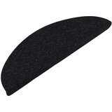  Samolepilne preproge za stopnice 15 kosov 56x17x3 cm črne, (20753520) | Shoptok.si