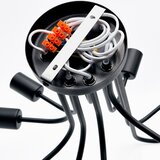  Plafonski luster TRINITY 10xE27/15W/230V, crne boje | Eponuda.com