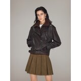 Reserved Plisirana mini suknja - maslinasto | shoptok.hr