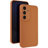 AVIZAR Ovitek za Samsung Galaxy S24 FE Silikonska podloga za blokiranje zaščitene kamere, Rjava, (5000012709) | Shoptok.si