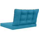  Jastuk za vanjsku sofU 2 pcs Kraljevsko plava Poliester - Kraljevski plava 80 x 80 cm 1x sjedalo +1x naslon (2D s bartagom) | shoptok.hr