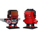 Lego LEGO&reg; Super Heroes - Figuri Stotnik Amerika in Rdeči Hulk (40668) cene