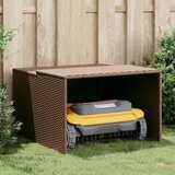  za robotsku kosilicu smeđa 86x90x52/57 cm od poliratana | shoptok.hr