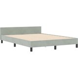  Krevet Okvir Svjetlosiva 160x200 cm Baršun | shoptok.hr