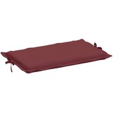  Jastuk za ležaljku prošarani vino crvena 186x58x4 cm od tkanine | shoptok.hr