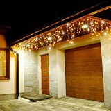  Božićna LED zavjesa s efektom treperenja 300 LED toplo bijela | shoptok.hr