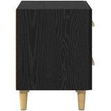Ormarić za krevet s ladicama 2 pcs Crni hrast 40 x 35 x 47.5cm | shoptok.hr