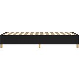  Okvir za krevet s oprugom crni 90x200cm od tkanine | Eponuda.com