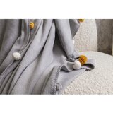 Mijolnir Sivi prekrivač od flisa 150x200 cm Pom Pom – | shoptok.hr