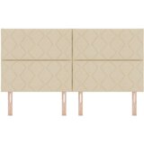 vidaXL vzglavje zasnova diamantskih blokov krem 180 cm tkanina, (22080564) | Shoptok.si