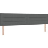  Krevet s oprugama i madracem tamno siva 200x200 cm tkanina | shoptok.hr