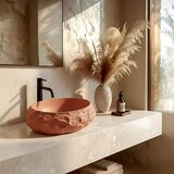 REA Bath Umivalnik na podstavku Mika Terracotta | Shoptok.si