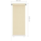  Vanjska roleta za zamračivanje krem 60 x 140 cm HDPE | shoptok.hr