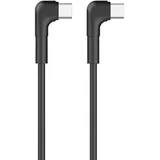 MXUC-09 kabl sa uglom (USB -C) 1m 60W crni