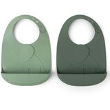 Done By Deer 2 dijelni set podbradnjaka peekaboo elphee green Cijene