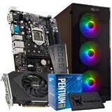 GNC STUDENT PENTIUM G6400 4.0GHz, H410MHG, RAM 16GB DDR4 2666, Asus GTX1630- 4GB, SSD 240 GB, 3X120mm RGB, Sharkon 500W, NO OS, 2Y | Eponuda.ba
