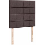  Krevet s oprugama i madracem tamnosmeđi 90 x 200 cm od tkanine | shoptok.hr