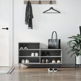 vidaXL Omarica za čevlje siva sonoma 102x36x60 cm inženirski les | Shoptok.si