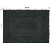  Tepisi za područja Pravokutni Tamnosiva 140 x 200 cm Juta | shoptok.hr