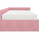  Kutni krevetni okvir s madracem 2 kom. Ružičasta 90 x 200 cm | Shoptok.si
