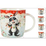  Novogodišnje šolje porcelan 370ml, više motiva | ePonuda.com