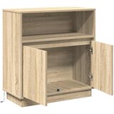  LED komoda Sonoma hrast 71 x 34,5 x 75 cm Konstruirano drvo | shoptok.hr