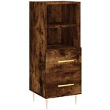 Maison Chic Komoda - Predalnik dimljeni hrast 34,5x34x90 cm inženirski les, (21718445) Cene