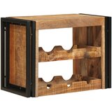  Stalak za vino Smeđa 60 x 45 x 33 cm Čvrsto Grubo Drvo Manga | shoptok.hr