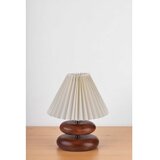 Opviq 8901-1 creamwalnut table lamp | ePonuda.com