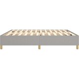  Za krevet s oprugama svjetlosivi 200x200 cm od tkanine | shoptok.hr
