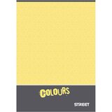 STREET Zvezek za dislektike A4, rumen, karo, 52 listov | Shoptok.si
