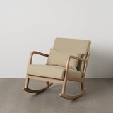 Ixia Bež gugalni fotelj Weave – | Shoptok.si