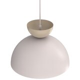  Luster na sajli NEVIS 1xE27/15W/230V, prečnik 29 cm, krem | Eponuda.com