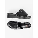 SEASTAR Black openwork platform flip-flops | Shoptok.si