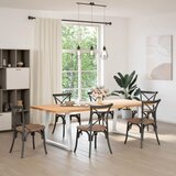  Noge za blagovaonski stol V-oblika 2 kom Bijele 100 x (72-73,3) cm Čelik | shoptok.hr