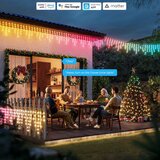 GOVEE LED RGBIC spoljašnji niz ledenica 10m Wi-Fi Matter IP65 | Eponuda.com