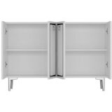 Hanah home komoda wolly KM120 white silver | ePonuda.com