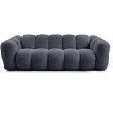 Bobochic Paris Temno siva sedežna garnitura iz tkanine bouclé 232 cm Hippolyte – | Shoptok.si