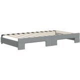  Dnevni krevet na razvlačenje svjetlosivi 100x200 cm od tkanine | shoptok.hr