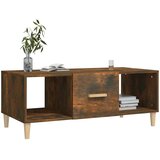  Stolić za kavu boja hrasta 102 x 50 x 40 cm konstruirano drvo Smeđa | Shoptok.si
